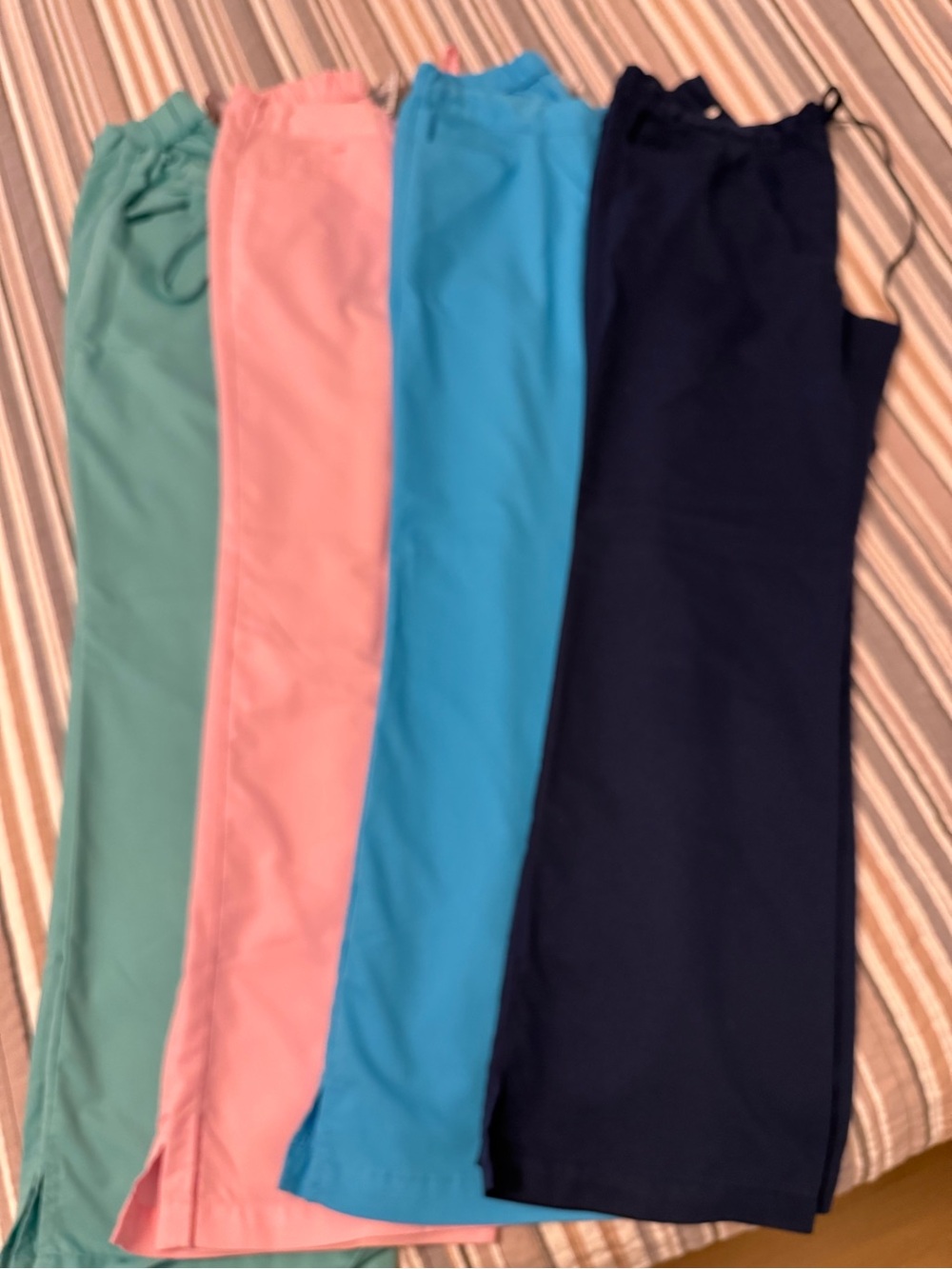 Grey's Anatomy Kids Pull-On Bottoms in Navy, Bright Blue, Blush Pink & Seafoam